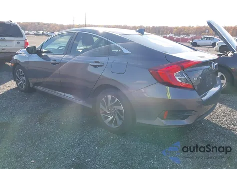 2017 Honda Civic Ex z USA, uszkodzony, nr VIN 2HGFC2F86HH508251